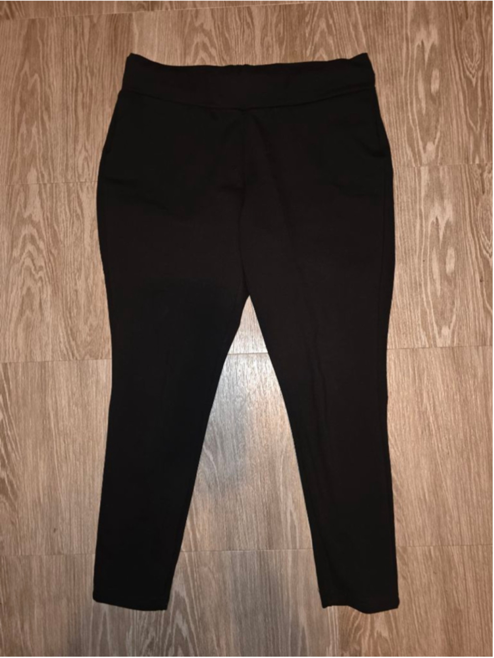 Women's Christopher & Banks Petite Black Ankle Pants PL - Picture 1 of 3